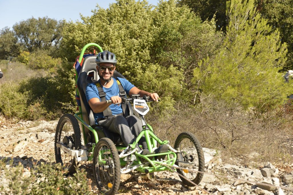 Quadrix all-terrain wheelchair
