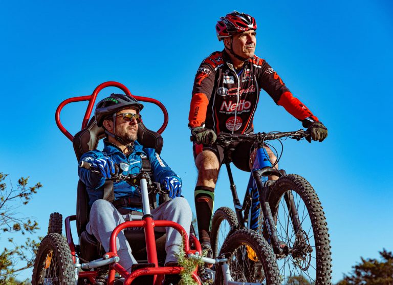 Quadrix-Sportausflug für Menschen mit eingeschränkter Mobilität