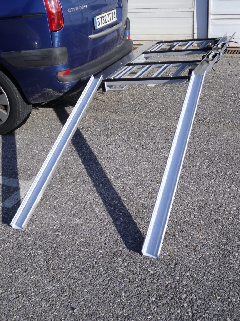 Loading rails Quadrix bike rack