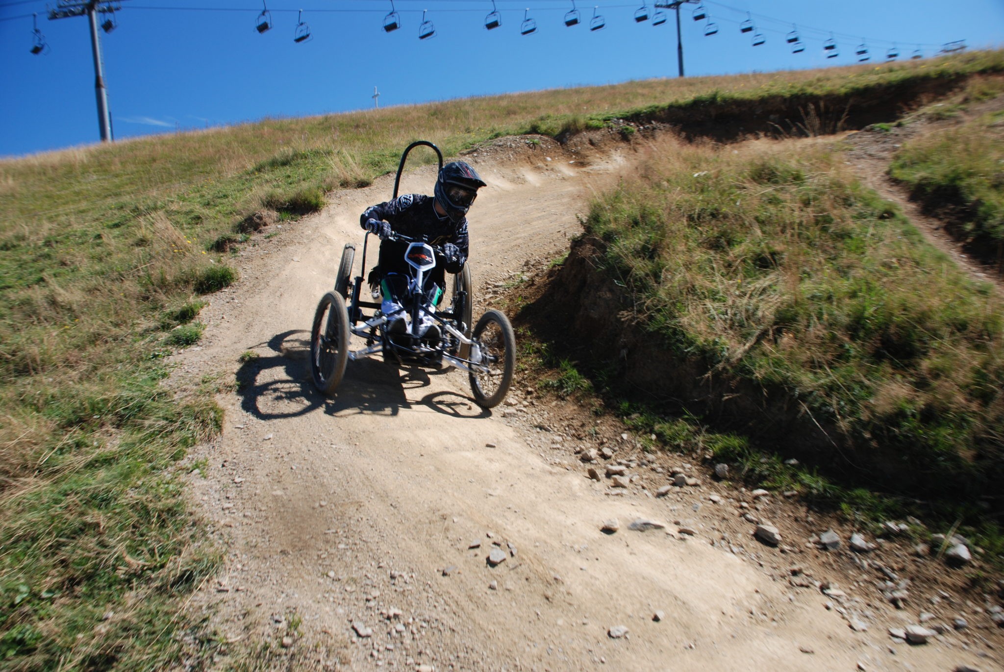 Quadrix all-terrain wheelchair made in France