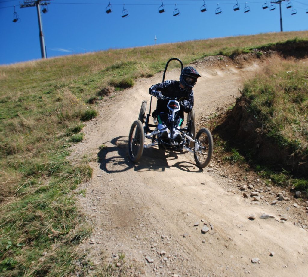fauteuil tout terrain Quadrix fabriqué en France